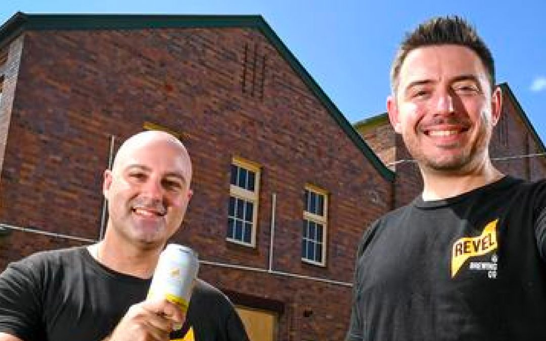 Revel Brewing Co will expand into the heritage-listed Acetate of Lime factory in the Rivermakers business park at Morningside
